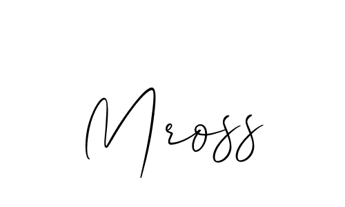 if you are searching for the best signature style for your name Mross. so please give up your signature search. here we have designed multiple signature styles  using Allison_Script. Mross signature style 2 images and pictures png