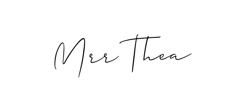 Also You can easily find your signature by using the search form. We will create Mrr Thea name handwritten signature images for you free of cost using Allison_Script sign style. Mrr Thea signature style 2 images and pictures png