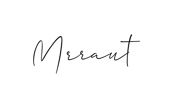 Check out images of Autograph of Mrraut name. Actor Mrraut Signature Style. Allison_Script is a professional sign style online. Mrraut signature style 2 images and pictures png