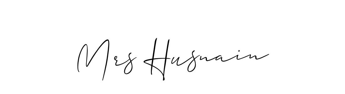 Here are the top 10 professional signature styles for the name Mrs Husnain. These are the best autograph styles you can use for your name. Mrs Husnain signature style 2 images and pictures png