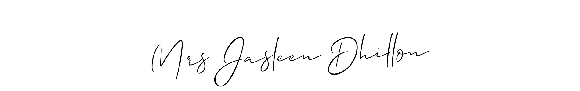 Here are the top 10 professional signature styles for the name Mrs Jasleen Dhillon. These are the best autograph styles you can use for your name. Mrs Jasleen Dhillon signature style 2 images and pictures png