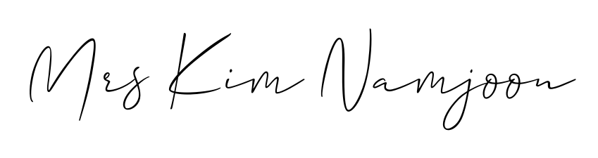 Make your name Mrs Kim Namjoon memorable on every contract using Allison_Script autograph style. Instant transparent background export available. Mrs Kim Namjoon signature style 2 images and pictures png