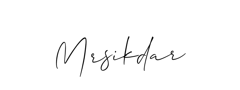 Here are the top 10 professional signature styles for the name Mrsikdar. These are the best autograph styles you can use for your name. Mrsikdar signature style 2 images and pictures png