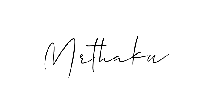 You can use this online signature creator to create a handwritten signature for the name Mrthaku. This is the best online autograph maker. Mrthaku signature style 2 images and pictures png