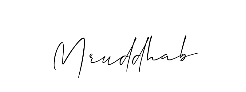 Similarly Allison_Script is the best handwritten signature design. Signature creator online .You can use it as an online autograph creator for name Mruddhab. Mruddhab signature style 2 images and pictures png
