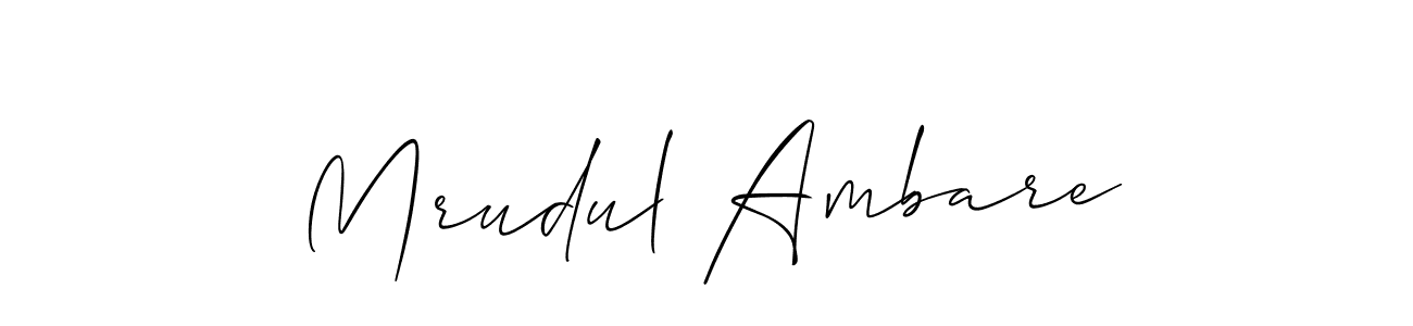 Make a beautiful signature design for name Mrudul Ambare. Use this online signature maker to create a handwritten signature for free. Mrudul Ambare signature style 2 images and pictures png
