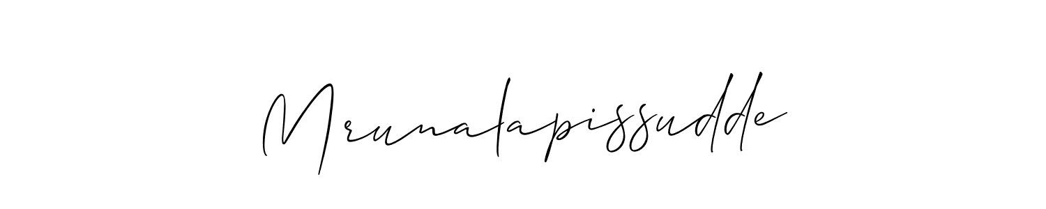 Make a beautiful signature design for name Mrunalapissudde. Use this online signature maker to create a handwritten signature for free. Mrunalapissudde signature style 2 images and pictures png