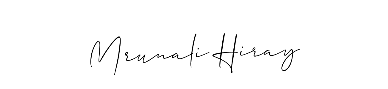 Here are the top 10 professional signature styles for the name Mrunali Hiray. These are the best autograph styles you can use for your name. Mrunali Hiray signature style 2 images and pictures png