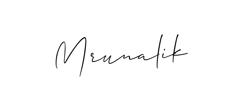 This is the best signature style for the Mrunalik name. Also you like these signature font (Allison_Script). Mix name signature. Mrunalik signature style 2 images and pictures png