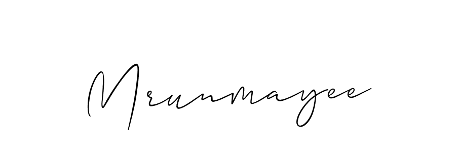 Make a beautiful signature design for name Mrunmayee. Use this online signature maker to create a handwritten signature for free. Mrunmayee signature style 2 images and pictures png