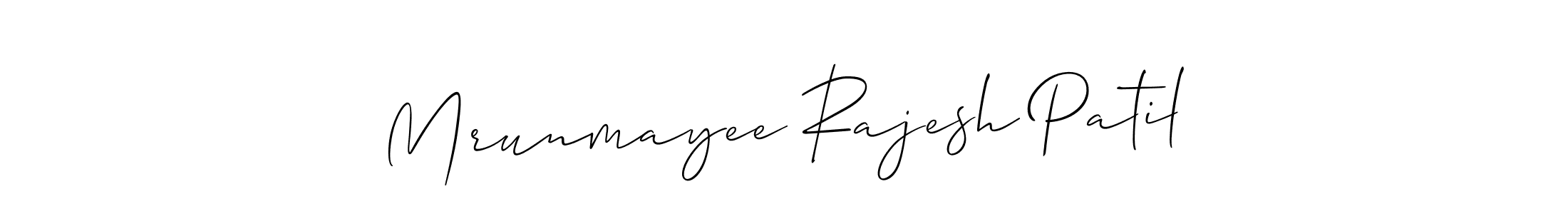 Once you've used our free online signature maker to create your best signature Allison_Script style, it's time to enjoy all of the benefits that Mrunmayee Rajesh Patil name signing documents. Mrunmayee Rajesh Patil signature style 2 images and pictures png