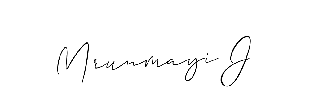 Here are the top 10 professional signature styles for the name Mrunmayi J. These are the best autograph styles you can use for your name. Mrunmayi J signature style 2 images and pictures png