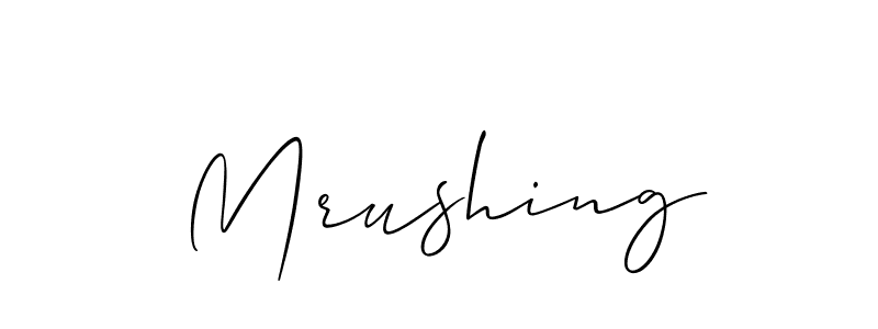 See photos of Mrushing official signature by Spectra . Check more albums & portfolios. Read reviews & check more about Allison_Script font. Mrushing signature style 2 images and pictures png