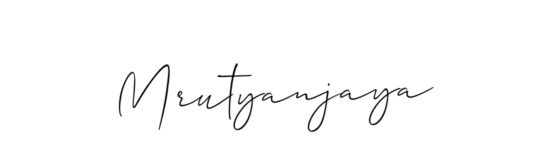 Similarly Allison_Script is the best handwritten signature design. Signature creator online .You can use it as an online autograph creator for name Mrutyanjaya. Mrutyanjaya signature style 2 images and pictures png