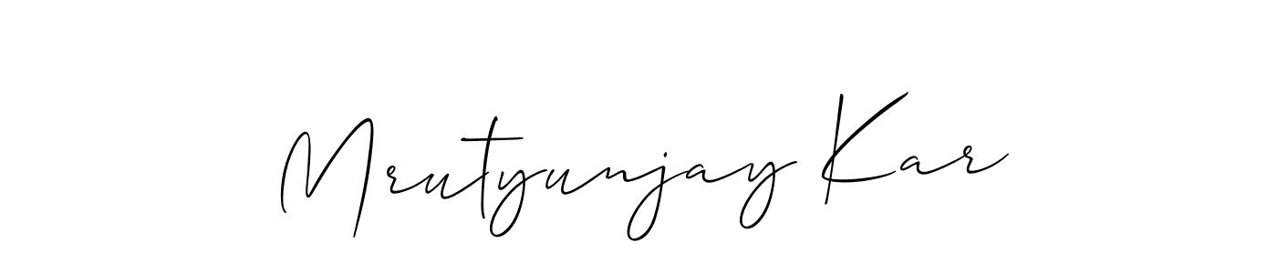 Make a beautiful signature design for name Mrutyunjay Kar. Use this online signature maker to create a handwritten signature for free. Mrutyunjay Kar signature style 2 images and pictures png