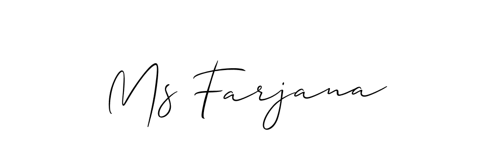 See photos of Ms Farjana official signature by Spectra . Check more albums & portfolios. Read reviews & check more about Allison_Script font. Ms Farjana signature style 2 images and pictures png