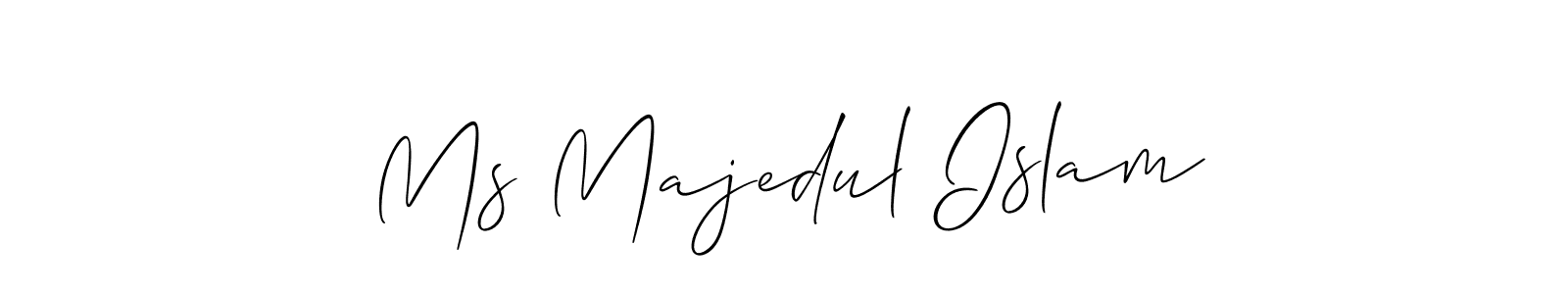 Best and Professional Signature Style for Ms Majedul Islam. Allison_Script Best Signature Style Collection. Ms Majedul Islam signature style 2 images and pictures png