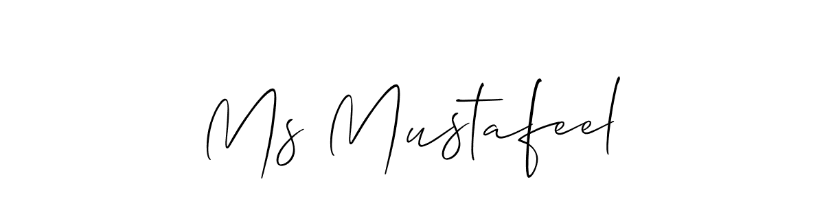 See photos of Ms Mustafeel official signature by Spectra . Check more albums & portfolios. Read reviews & check more about Allison_Script font. Ms Mustafeel signature style 2 images and pictures png