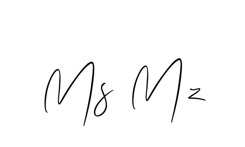 Best and Professional Signature Style for Ms Mz. Allison_Script Best Signature Style Collection. Ms Mz signature style 2 images and pictures png
