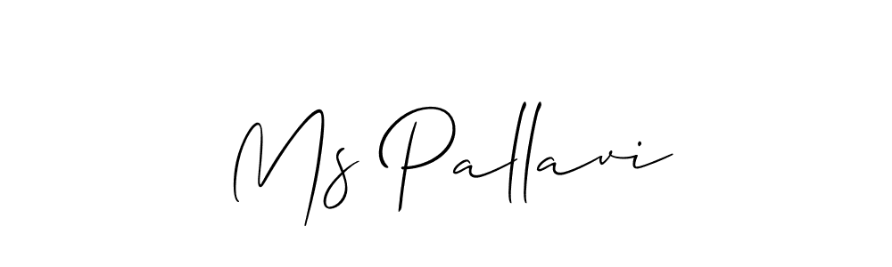 It looks lik you need a new signature style for name Ms Pallavi. Design unique handwritten (Allison_Script) signature with our free signature maker in just a few clicks. Ms Pallavi signature style 2 images and pictures png