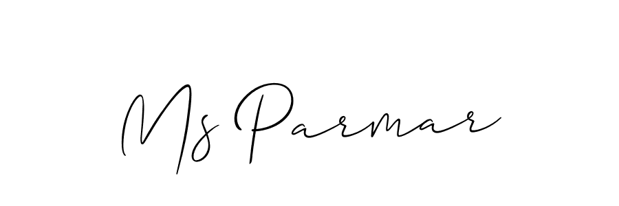 This is the best signature style for the Ms Parmar name. Also you like these signature font (Allison_Script). Mix name signature. Ms Parmar signature style 2 images and pictures png