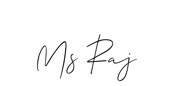 Similarly Allison_Script is the best handwritten signature design. Signature creator online .You can use it as an online autograph creator for name Ms Raj. Ms Raj signature style 2 images and pictures png