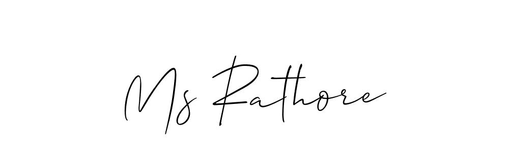 Similarly Allison_Script is the best handwritten signature design. Signature creator online .You can use it as an online autograph creator for name Ms Rathore. Ms Rathore signature style 2 images and pictures png