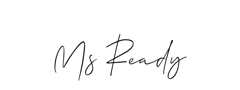 See photos of Ms Ready official signature by Spectra . Check more albums & portfolios. Read reviews & check more about Allison_Script font. Ms Ready signature style 2 images and pictures png