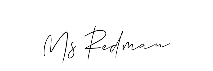 Make a short Ms Redman signature style. Manage your documents anywhere anytime using Allison_Script. Create and add eSignatures, submit forms, share and send files easily. Ms Redman signature style 2 images and pictures png