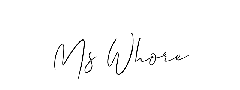 This is the best signature style for the Ms Whore name. Also you like these signature font (Allison_Script). Mix name signature. Ms Whore signature style 2 images and pictures png