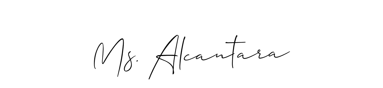 Once you've used our free online signature maker to create your best signature Allison_Script style, it's time to enjoy all of the benefits that Ms. Alcantara name signing documents. Ms. Alcantara signature style 2 images and pictures png