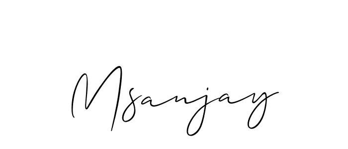 Make a short Msanjay signature style. Manage your documents anywhere anytime using Allison_Script. Create and add eSignatures, submit forms, share and send files easily. Msanjay signature style 2 images and pictures png