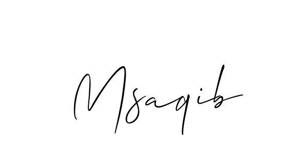 Make a short Msaqib signature style. Manage your documents anywhere anytime using Allison_Script. Create and add eSignatures, submit forms, share and send files easily. Msaqib signature style 2 images and pictures png