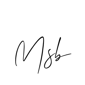 Also You can easily find your signature by using the search form. We will create Msb name handwritten signature images for you free of cost using Allison_Script sign style. Msb signature style 2 images and pictures png