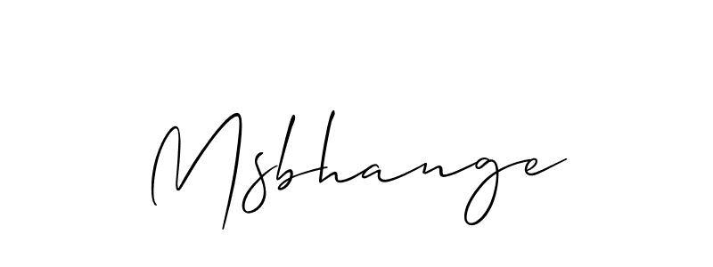 Msbhange stylish signature style. Best Handwritten Sign (Allison_Script) for my name. Handwritten Signature Collection Ideas for my name Msbhange. Msbhange signature style 2 images and pictures png