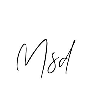if you are searching for the best signature style for your name Msd. so please give up your signature search. here we have designed multiple signature styles  using Allison_Script. Msd signature style 2 images and pictures png