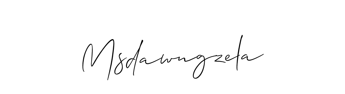 Also You can easily find your signature by using the search form. We will create Msdawngzela name handwritten signature images for you free of cost using Allison_Script sign style. Msdawngzela signature style 2 images and pictures png