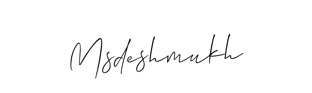 The best way (Allison_Script) to make a short signature is to pick only two or three words in your name. The name Msdeshmukh include a total of six letters. For converting this name. Msdeshmukh signature style 2 images and pictures png