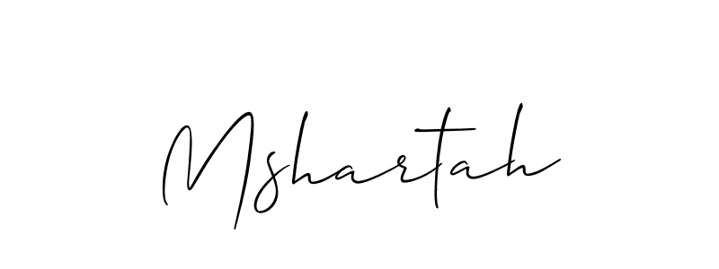 Also we have Mshartah name is the best signature style. Create professional handwritten signature collection using Allison_Script autograph style. Mshartah signature style 2 images and pictures png