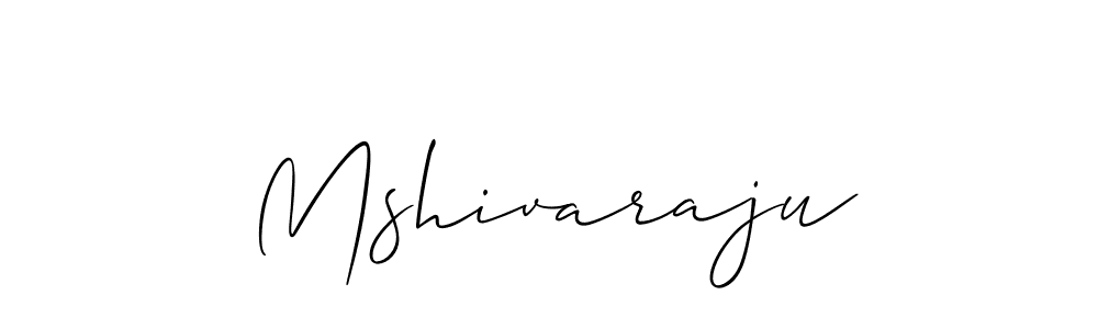 Make a beautiful signature design for name Mshivaraju. Use this online signature maker to create a handwritten signature for free. Mshivaraju signature style 2 images and pictures png