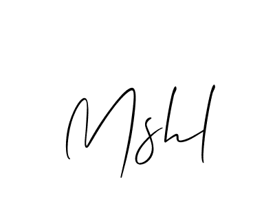 Similarly Allison_Script is the best handwritten signature design. Signature creator online .You can use it as an online autograph creator for name Mshl. Mshl signature style 2 images and pictures png