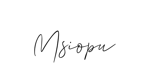 Make a short Msiopu signature style. Manage your documents anywhere anytime using Allison_Script. Create and add eSignatures, submit forms, share and send files easily. Msiopu signature style 2 images and pictures png