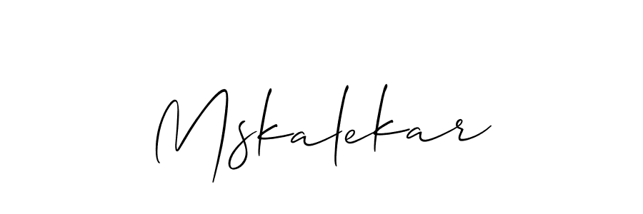This is the best signature style for the Mskalekar name. Also you like these signature font (Allison_Script). Mix name signature. Mskalekar signature style 2 images and pictures png