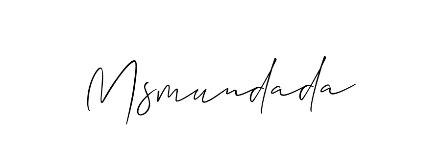 This is the best signature style for the Msmundada name. Also you like these signature font (Allison_Script). Mix name signature. Msmundada signature style 2 images and pictures png