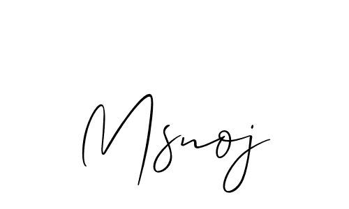 if you are searching for the best signature style for your name Msnoj. so please give up your signature search. here we have designed multiple signature styles  using Allison_Script. Msnoj signature style 2 images and pictures png