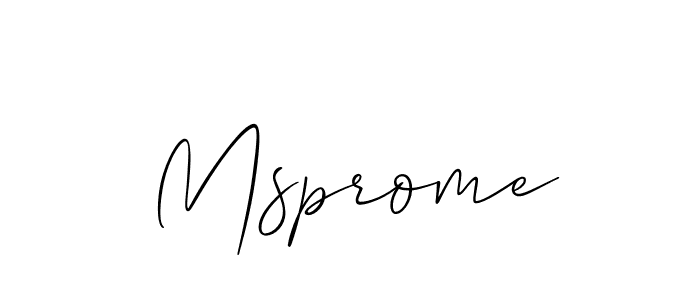 Make a short Msprome signature style. Manage your documents anywhere anytime using Allison_Script. Create and add eSignatures, submit forms, share and send files easily. Msprome signature style 2 images and pictures png