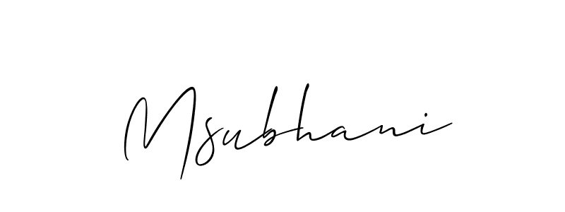 You can use this online signature creator to create a handwritten signature for the name Msubhani. This is the best online autograph maker. Msubhani signature style 2 images and pictures png