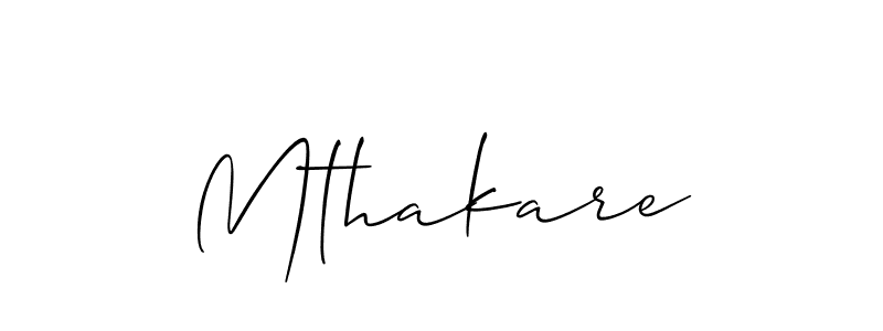 You should practise on your own different ways (Allison_Script) to write your name (Mthakare) in signature. don't let someone else do it for you. Mthakare signature style 2 images and pictures png