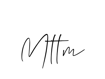 The best way (Allison_Script) to make a short signature is to pick only two or three words in your name. The name Mttm include a total of six letters. For converting this name. Mttm signature style 2 images and pictures png