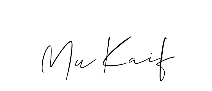 How to Draw Mu Kaif signature style? Allison_Script is a latest design signature styles for name Mu Kaif. Mu Kaif signature style 2 images and pictures png
